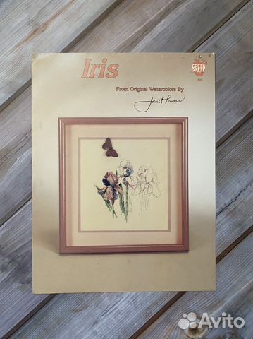 Схема для вышивания Janet Powers Iris