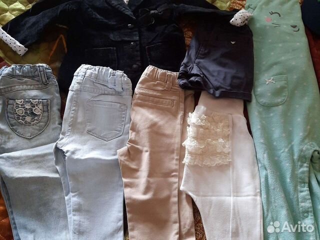 Большим пакетом для девочки 6-18 мес