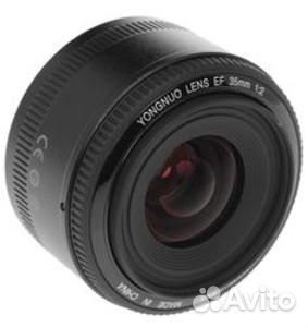 Объектив yongnuo canon AF 35MM F2.0
