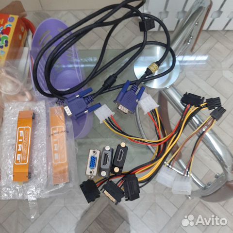 Переходники hdmi DVI-I DVI-D VGA Molex 6 pin SATA