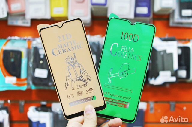 Защитное стекло керамика Xiaomi Redmi 7A /7 /Note