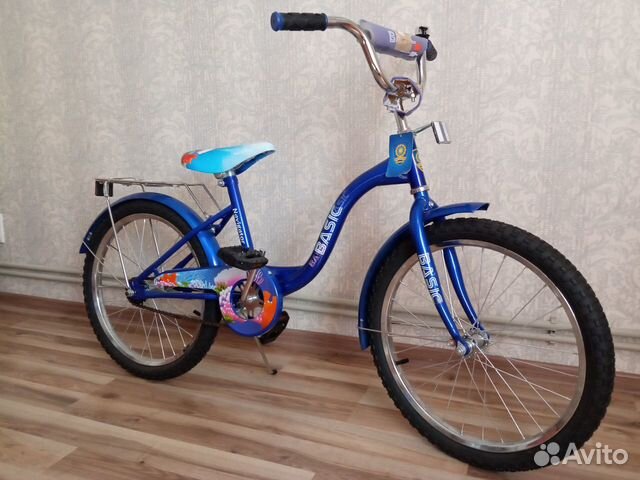 Новый велосипед 20 дюймов Навигатор Basic (синий)