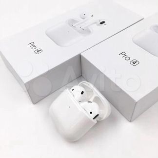 Беспроводные наушники Airpods Air Pro 4 Белые
