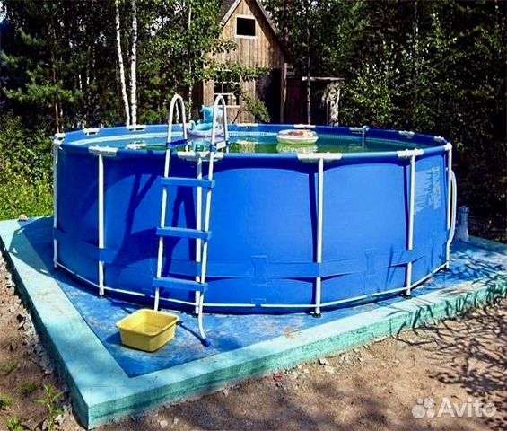 Каркасный бассейн 366 на 122 купить в Москве | Хобби и отдых | Авито