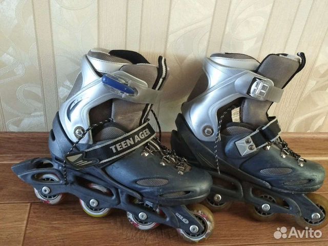 Роликовые коньки раздвижные р. 35-38