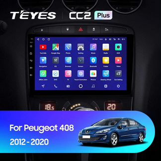 Магнитола Peugeot 408 2012-2020 Андроид Teyes
