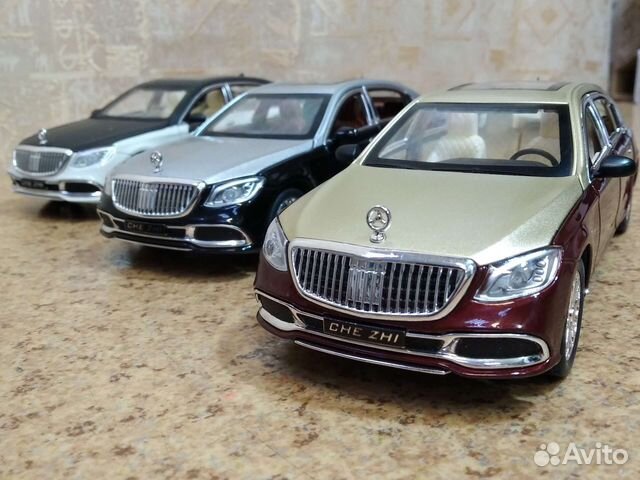 Maybach S600 в масштабе 1:24 модель автомобиля