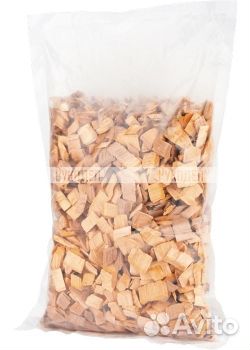 Щепа из чистой ольхи без коры для копчения