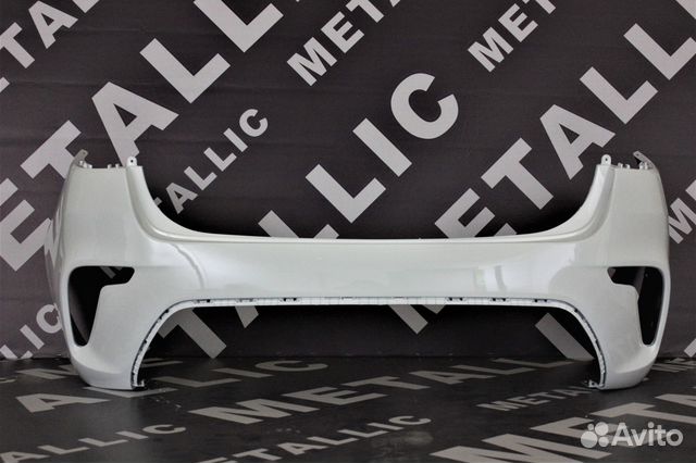 Бампер Киа Рио 4 задний седан в любой цвет