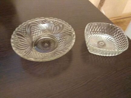 Вазочки, блюдца