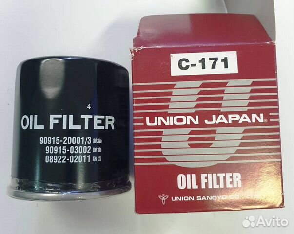 Фильтр масляный Union C171