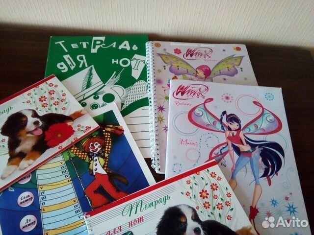 Тетради для нот 5 шт