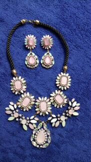 Колье+серьги