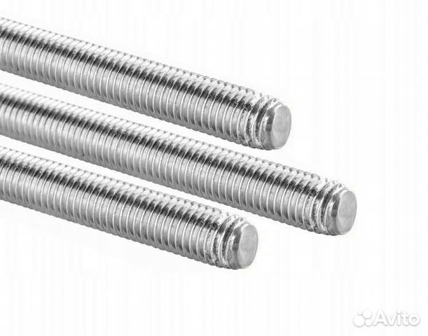 Шпилька DIN976-1 М8х2000 резьбовая оцинкованная купить в Перми | Товары ...