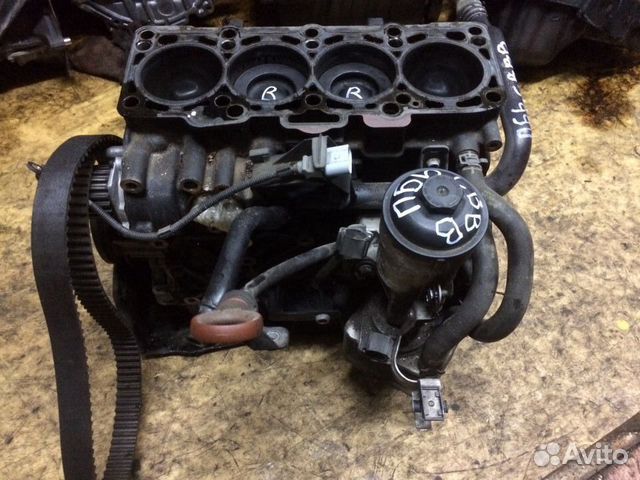 Двигатель Без гбц 2.0 тди cbbb Пассат Б6 CC