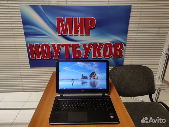 Ноутбук HP / гарантия / ssd / как новый