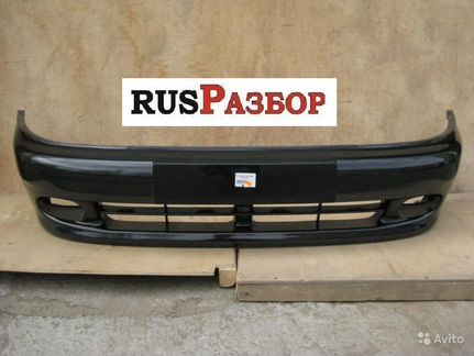 Бампер передний Шевроле Ланос окрашенный в цвет