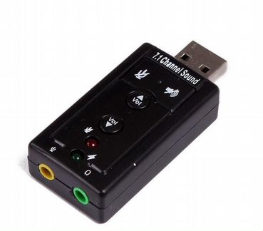 Внешняя звуковая карта USB Channel Sound 7.1