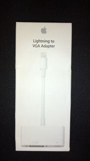 Переходник Apple Lightning to VGA MD825ZM/A