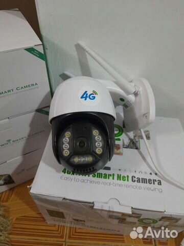 Камера видеонаблюдения на сим-карте 4G LTE