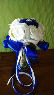 Продам свадебный букет дублер и бутоньерка