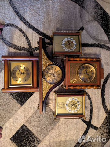 Часы настольные каминные