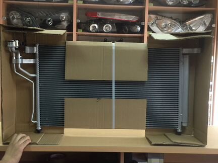 Радиатор кондиционера Хенде Гранд Старекс