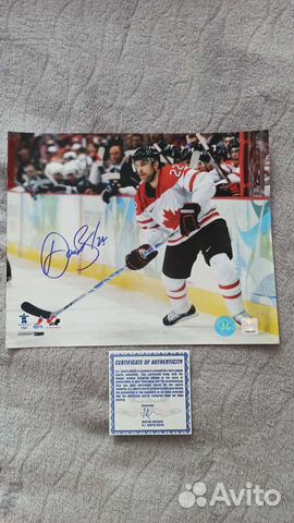 Автографы звёзд NHL