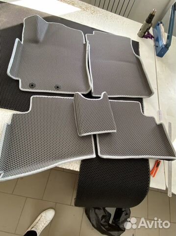 Ковры ева с бортами киа рио (;:с бортами в салон;:
