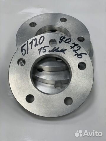 Проставки колесные на Бмв 5/120 15 мм