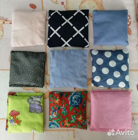 Тактильные мешочки, сенсорные подушечки