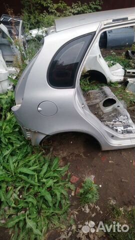 Заднее правое крыло на Калину