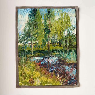 Картина маслом пейзаж