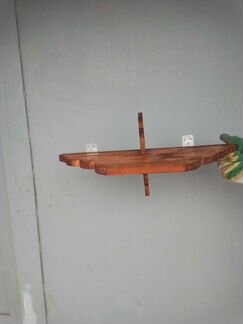 Полка настенная и.Вешалка. Времён СССР