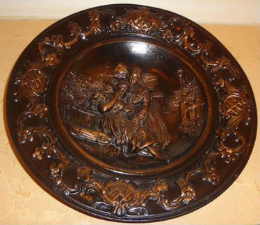 Два настенных панно-Барельефы