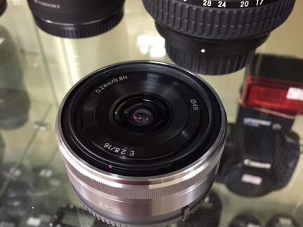 Объектив Sony E 16mm f2.8 (SEL16F28)