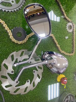 Зеркала для мотоцикла Yamaha, Suzuki, Honda, 10mm