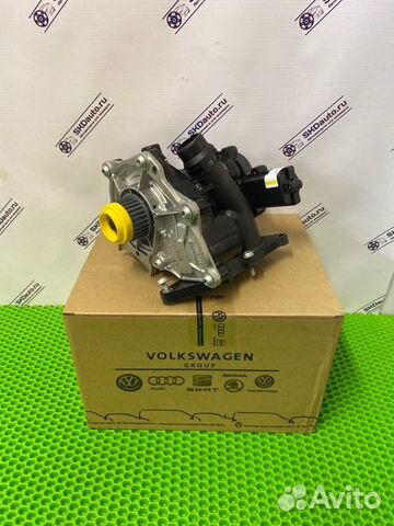 Корпус термостата с помпой Vag