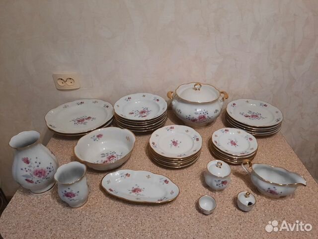 Столовый сервиз новый 1983 г