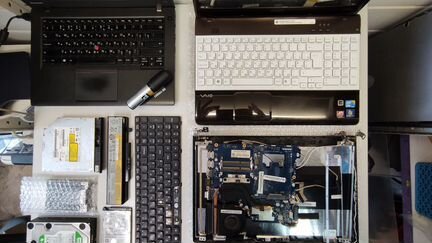 Ноутбук Lenovo Samsung Sony Acer разбор запчасти