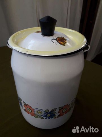 Бидон эмалированный СССР