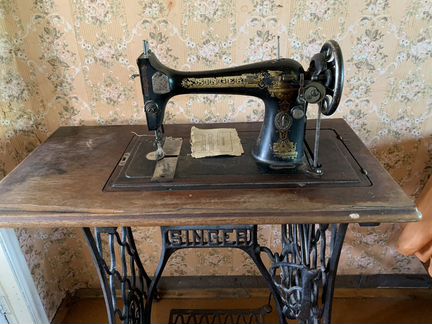 Швейная машина Singer 1927 год