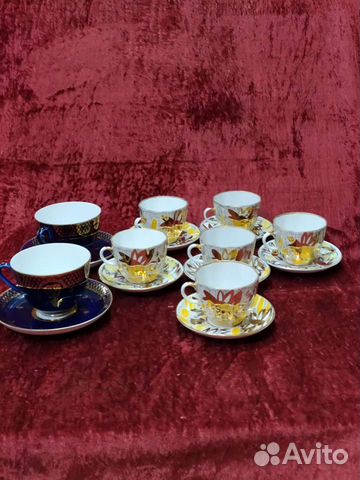 Фарфоровая Чайная Пара 