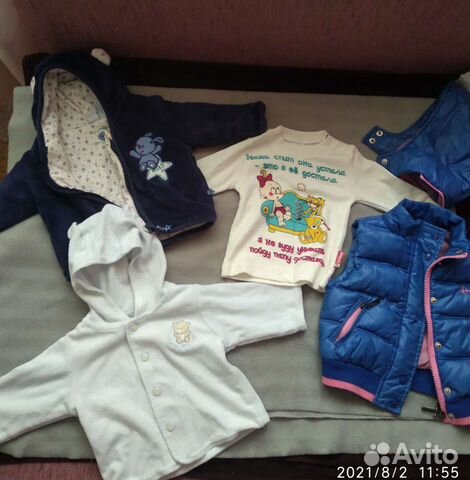 Теплые вещи на ребенка