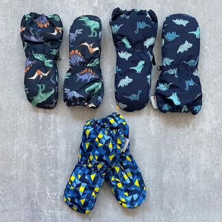 Новые зимние краги варежки от H&М