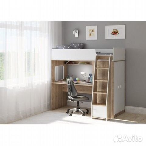 Кровать чердак