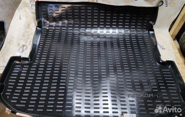 Коврик в багажник пластик Hyundai Polisad