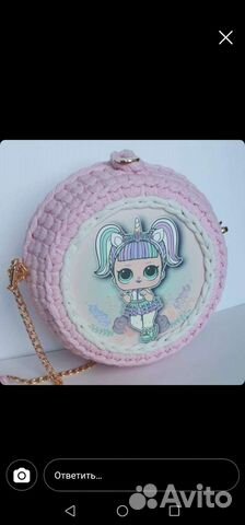 Сумочка для девочки лол единорог