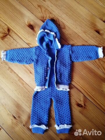 Кофточка для мальчика + штанишки 62 р-р