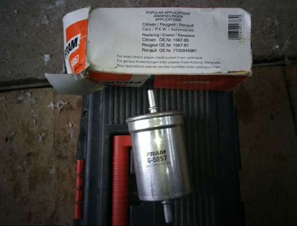 Топливный фильтр на Рено Логан